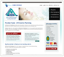 plumber website example